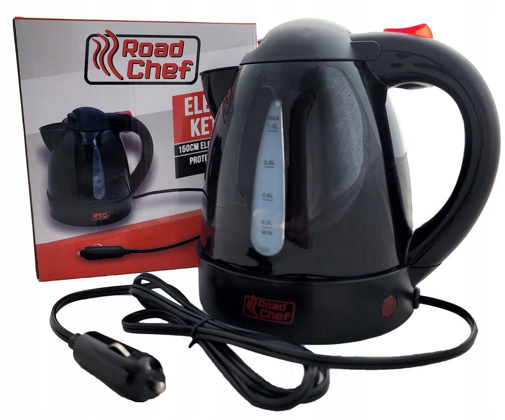 Rychlovarná konvice RoadChef 12V, 20A, 150W 1L