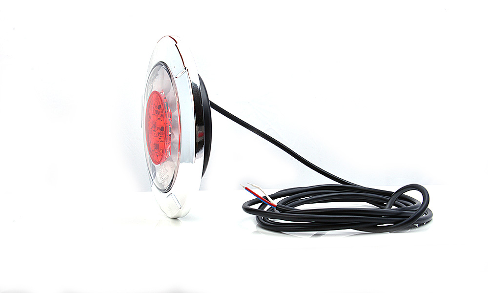 LED Multifunkční světlo zadní WAŚ 152 mm, 12V-24V, ECE, IP 66/68, zpátečka a mlhovka