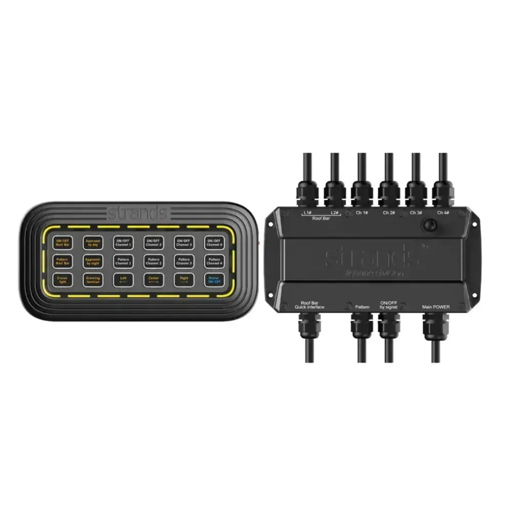 Bezdrátový ovladač Strands Cruise Light 10-35V, 700W, ECE R10, IP67