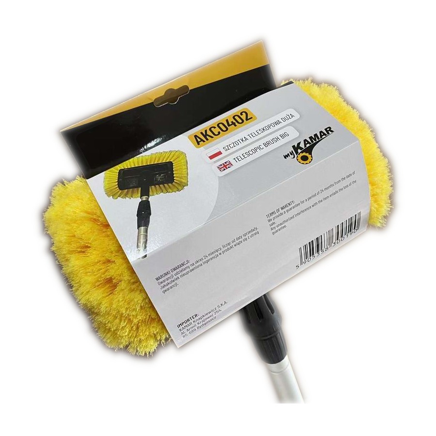 Teleskopický kartáč velký 150-250 cm s ventilem