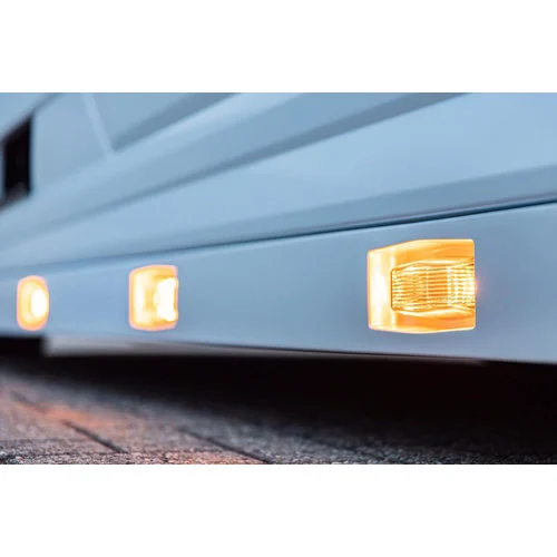 Prodloužení bočních spoilerů DAF XF/XG/XG+ | otvory pro 2x5 Double Burner