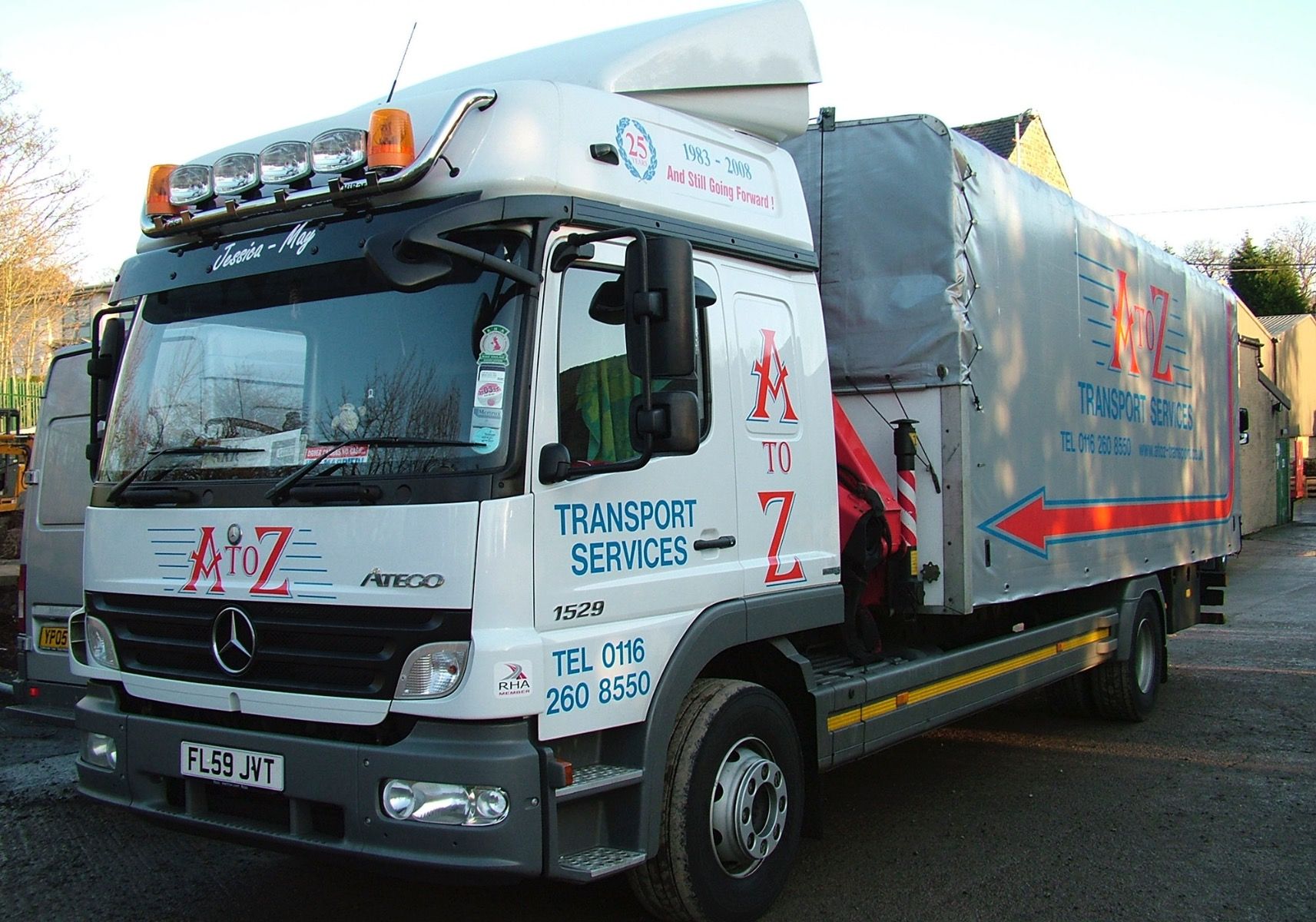 Střešní nerezový rám Kelsa HiBar pro Mercedes Atego/Axor