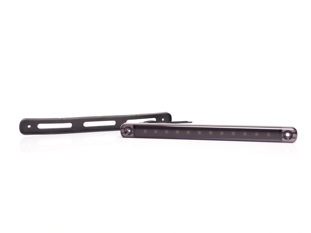 LED poziční světlo Waś 12-24V, 238mm, zatmavené