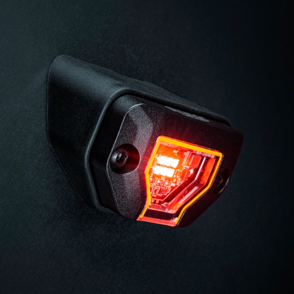 LED poziční světlo Strands Unity Rock Light, 10-32V- červené