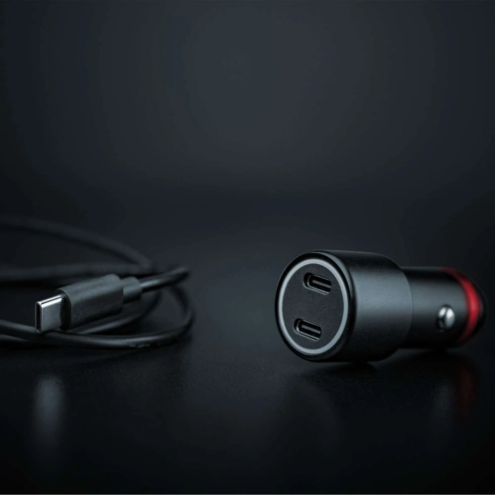 LED maják na magnet nabíjecí, Strands Big Energy 128mm- oranžové sklo