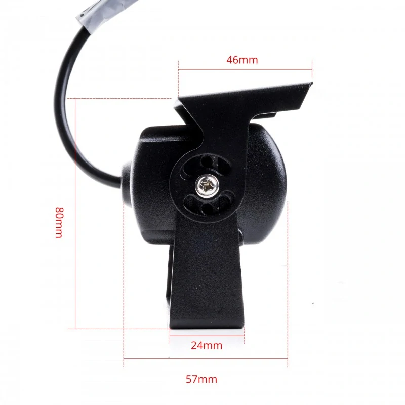 Set bezdrátových couvacích kamer (4), s monitorem 7" do nákladních vozidel a dodávek, 12/24V