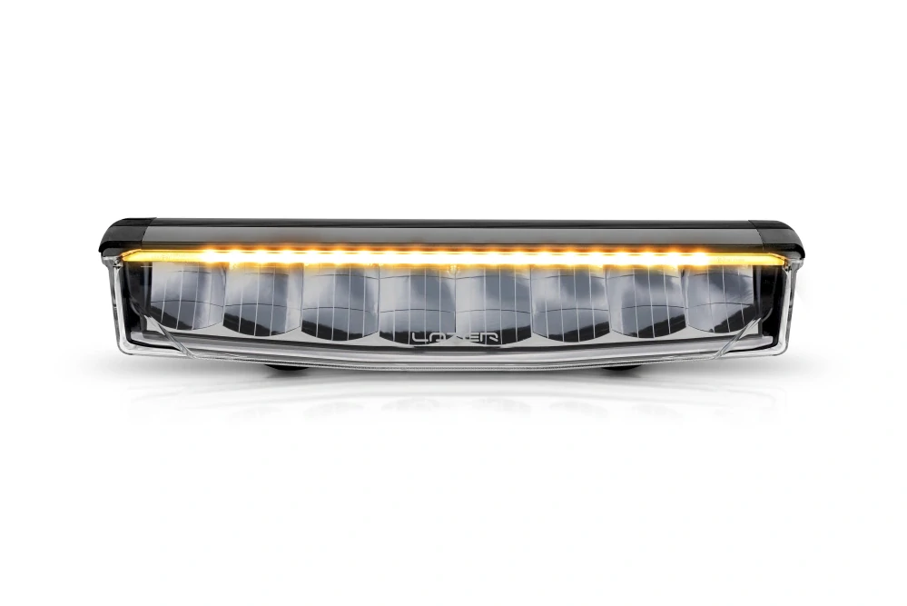 LED rampa LAZER AIR-55 16,2" (411mm), s pozičním světlem a funkcí majáku/výstražného světla, 6800lm, 10-32V, IP68, ECE R149