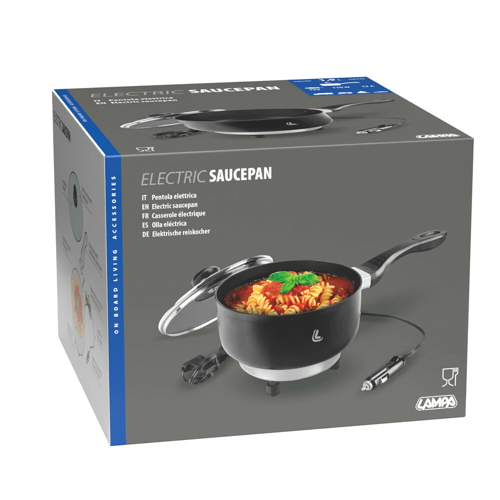 Elektrický hrnec 12V, Ø 18 cm, 12V, 170W, 13A