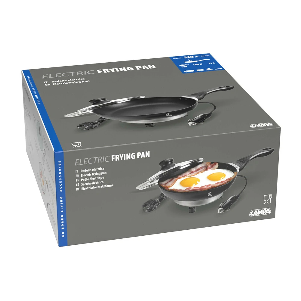 Elektrická pánev Ø 20 cm, 24V, 270W, 13A