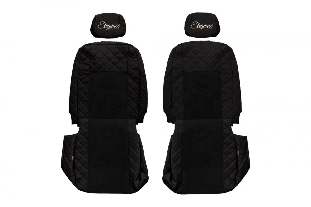 Potahy sedadel (1+1) - Elegance Q, VOLKSWAGEN TRANSPORTER T5 (01.2003-12.2015) & VOLKSWAGEN TRANSPORTER T6 (01.2016-12.2021) - Sedadlo pro jednoho cestujícího 1+1