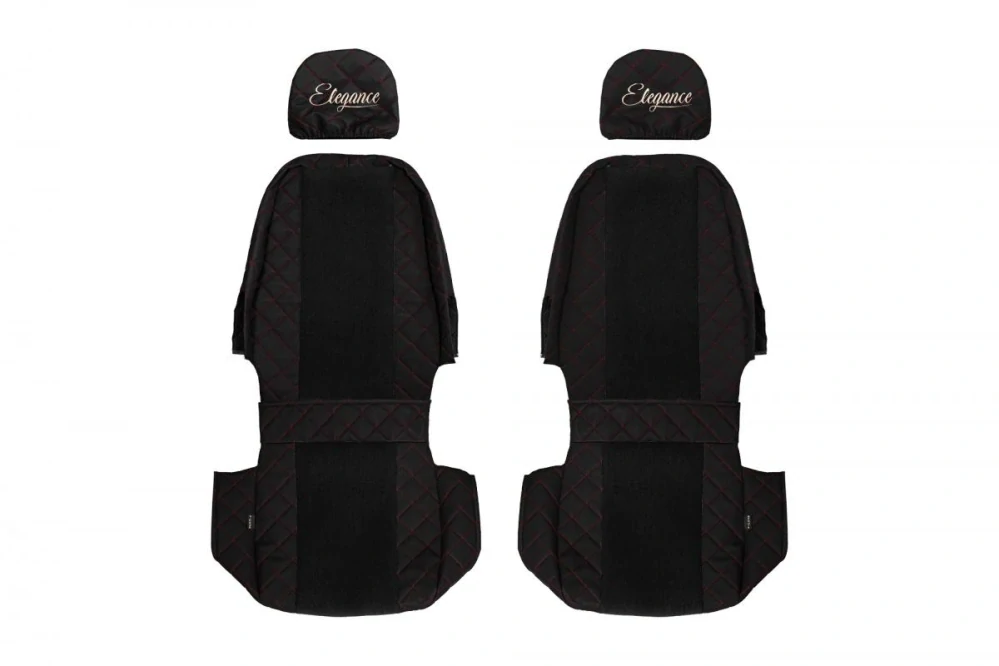 Potahy sedadel (1+1) - Elegance Q, VOLKSWAGEN CRAFTER I (01.2006-12.2016) - Sedadlo pro jednoho cestujícího 1+1