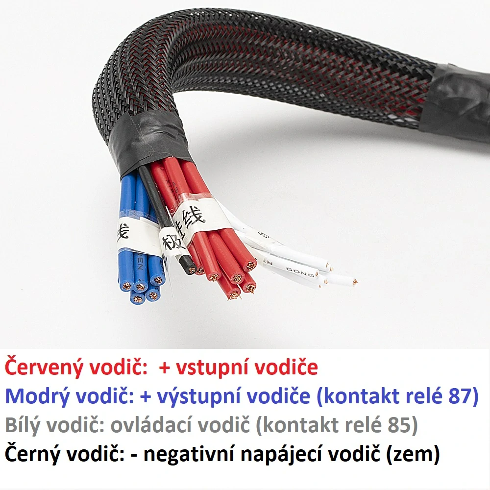 Reléový a pojistkový box 6 / 6, osazený, 12V
