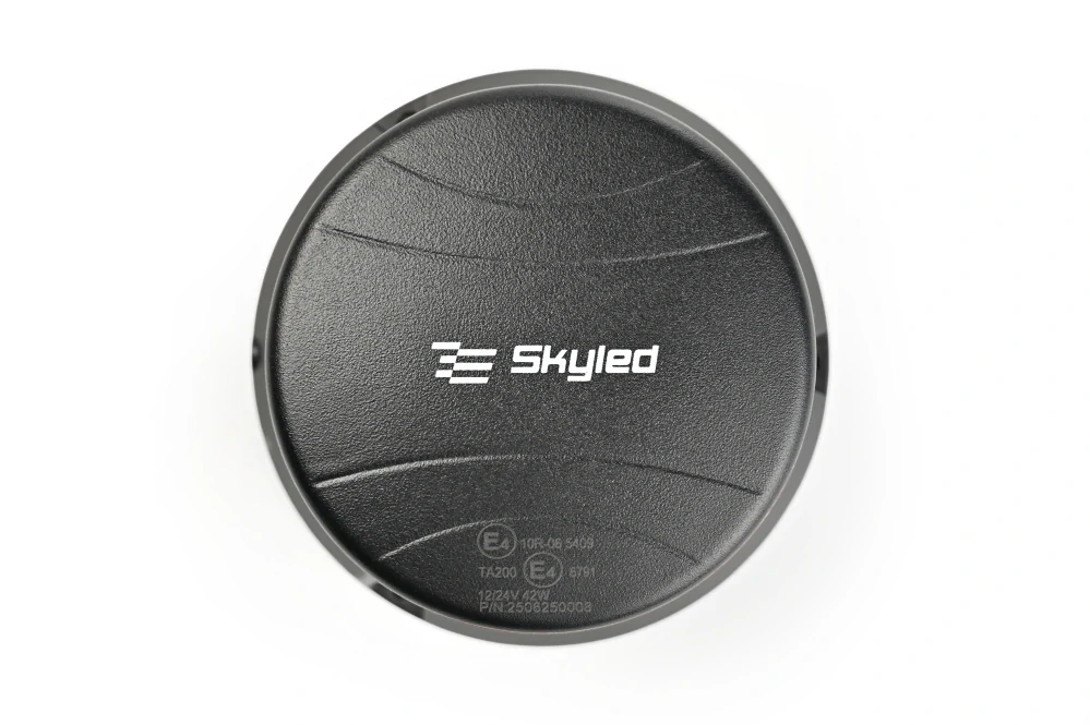 LED maják Skyled Bee na tři šrouby, 122mm, 10-30V, ECE R65 - oranžový