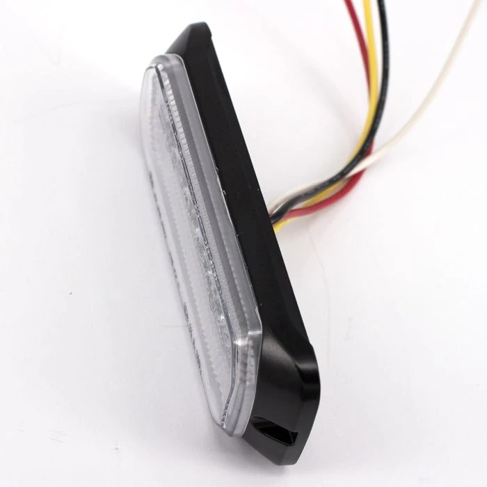 Výstražné LED světlo s funkcí pozičního světla (Halo), 12-24V, 1,3W, R65