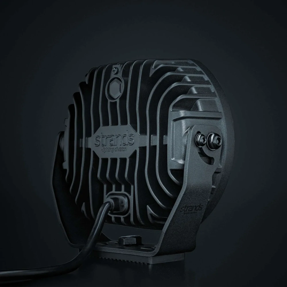 LED reflektor Strands Big energy 2.0 7", s pozičním světlem, 10-32V, 105W, 10000lm, černý