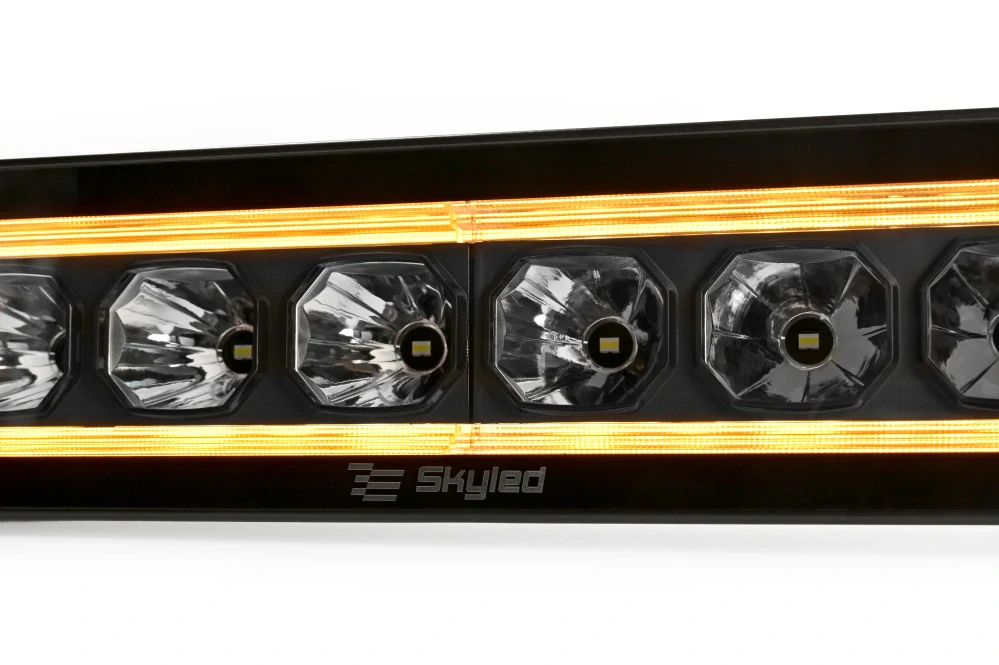 LED rampa Skyled Galax 22" (558,8mm), s pozičním světlem, 9-32V, 100W, ECE R10, R148, R149