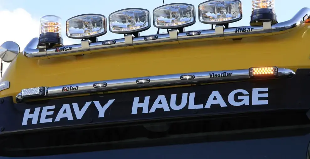 Výstražné LED světlo ECCO 3812A - oranžové s REG65