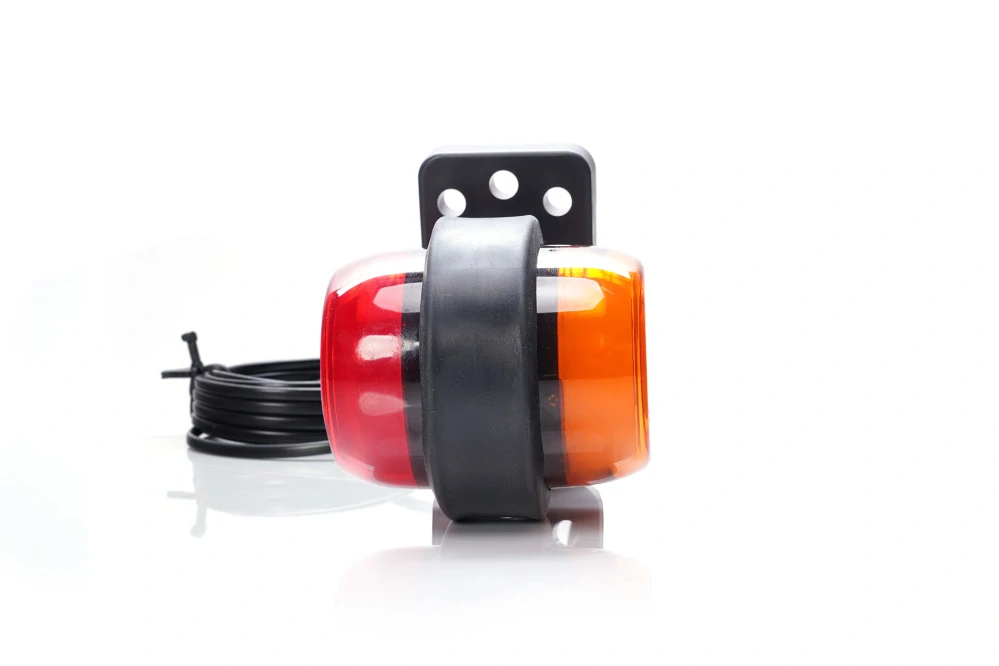 LED obrysové světlo Waś s logem 12V-24V, oranžová- červená