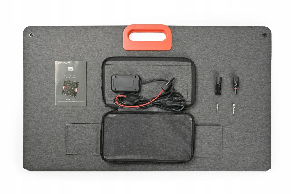 Set Solární panel 120 W + Powerbanka 96 000 mAh, 2x USB, USB-C, 2x Autozapalovač