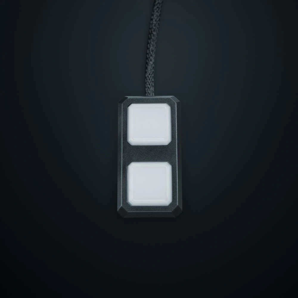 SKYN1 PXP Force Button Strands, dvojité tlačítko, Bluetooth Mesh, 9-30V, kabel 250 mm