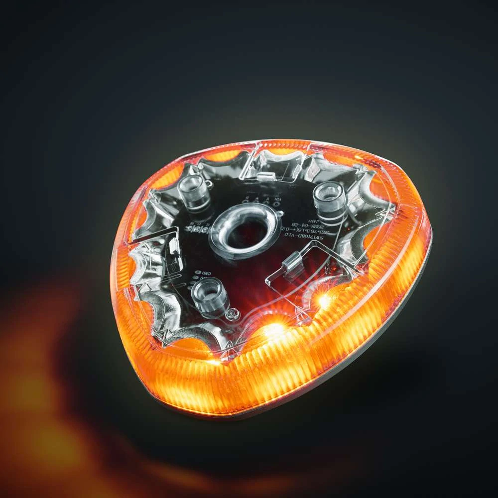 LED maják Strands SKYN1 SKYLORD EXP, povrchová montáž, 30 W, 10-32V, 8 vzorů, IP69K, ECE R65 Class 2