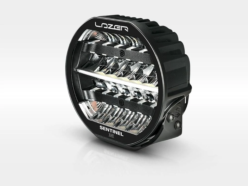 LED světlo Lazer Sentinel 9″ Elite, 15232 Lm, 145 W, dosvit 742 m, 10-32V, homologace, černé