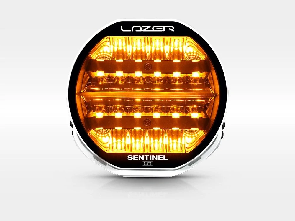 LED světlo Lazer Sentinel 9″ Elite, 15232 Lm, 145 W, dosvit 742 m, 10-32V, homologace, bílé
