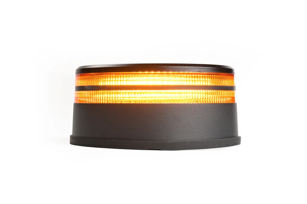 LED maják SKYLED SK-LED Revolution 10–30 V, 50 LED, oranžový, 7 režimů, R65, IP67, Ø 153 mm, výška 69 mm