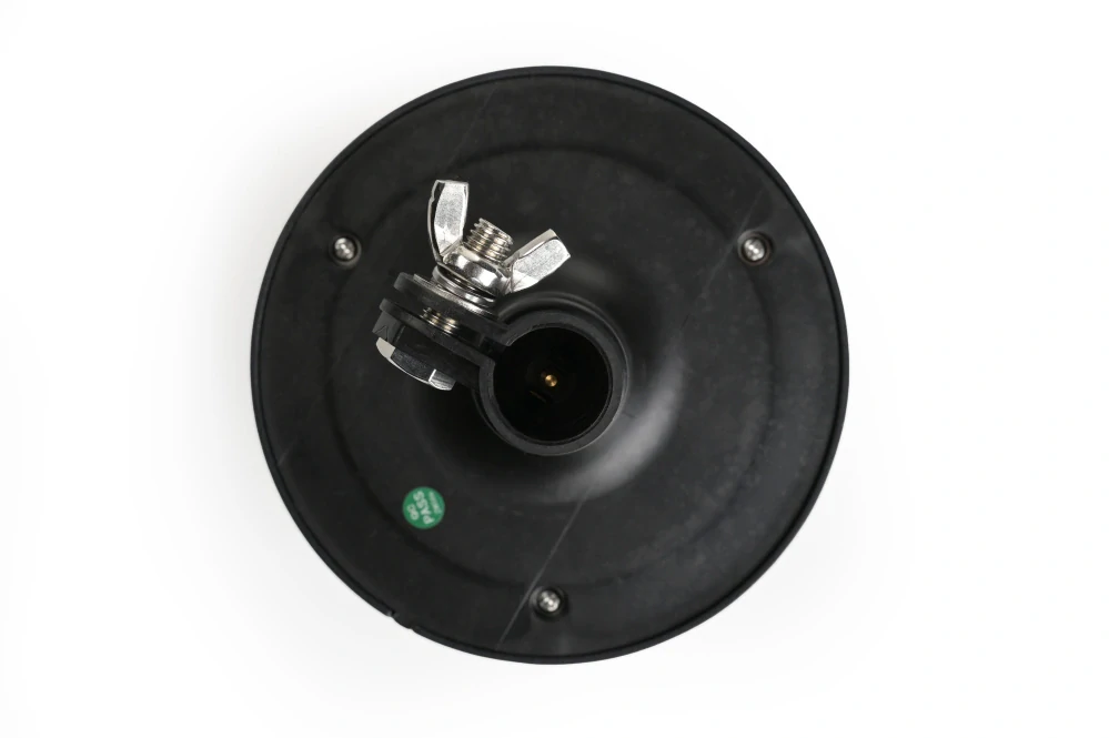 LED maják SKYLED SK-LED Revolution 10–30 V, 50 LED, oranžový, 7 režimů, konektor DIN, R65, IP67, Ø 149 mm, výška 155 mm