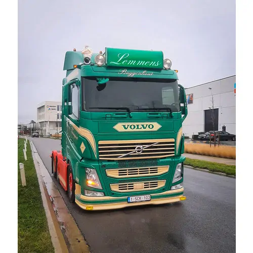 Přídavný spoiler pod nárazník lízátko pro VOLVO FH4 a FH5- hloubka 12 cm