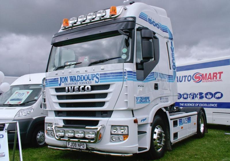 Střešní nerezový rám Kelsa HiBar pro  Iveco Stralis Cube s HIWAY Active Space/Time