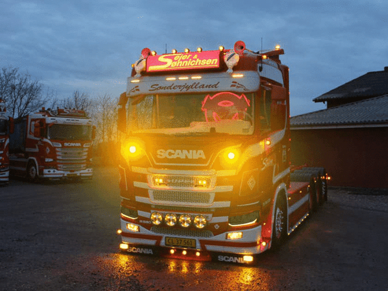 LED moduly do pozičních světel masky pro Scania R/S 2016-