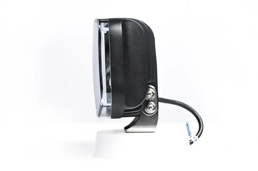 LED dálkové světlo Skyled Jumbo Octan Black 245mm, s pozičním světlem, 12-48V, 7360lm, 80W