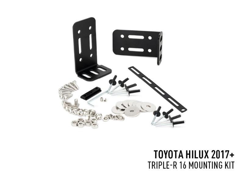 Sada světla do nárazníku Lazer pro Toyota Hilux (2017-2020) Triple-R 16 Elite