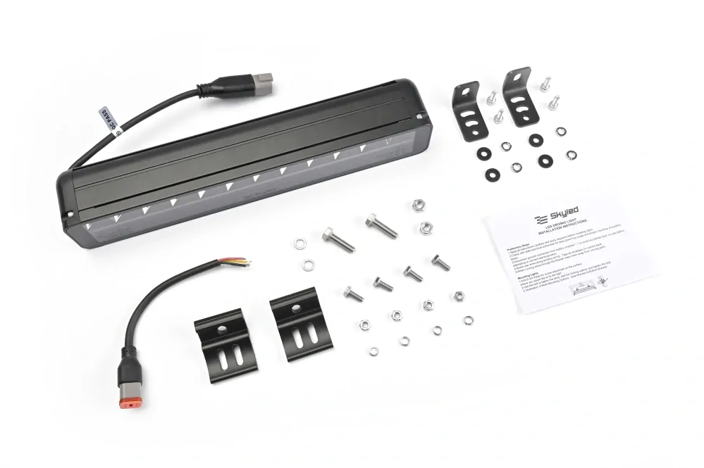 LED rampa SKYLED Tower 370,8mm, s pozičním světlem, 10080lm, 10-32V, ECE R10, R149, IP69k