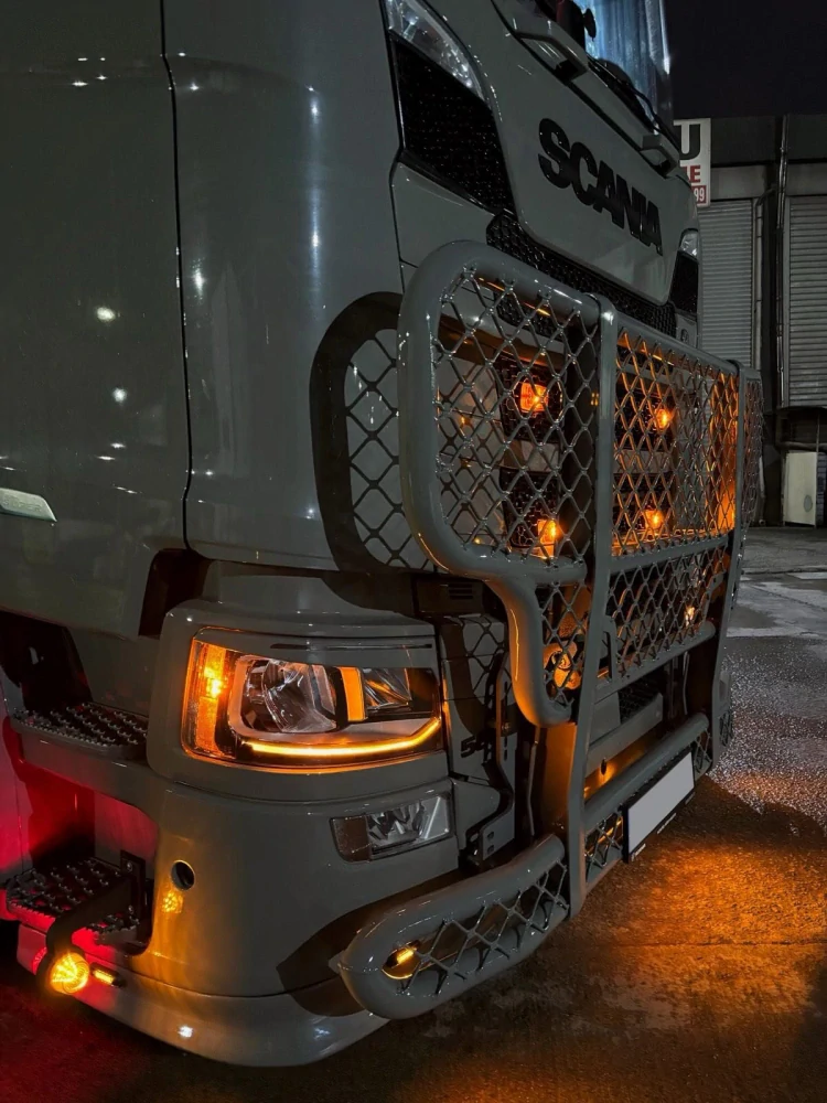 Přední ochranný rám Truck King ,,Bullbar", pro Scania NTG S/R