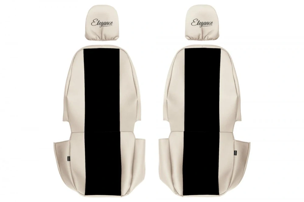 Potahy sedadel (1+1) - Elegance S, FIAT DUCATO III (01.2014-12.2023) & PEUGEOT BOXER III (01.2014-12.2023) & CITROEN JUMPER III (01.2014-12.2023) - Sedadlo pro jednoho cestujícího 1+1