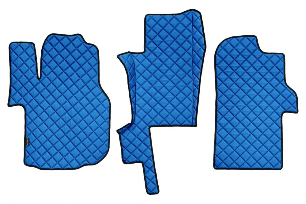 Celoplošné koberečky - prošívané ECO-Leather, MAN TGE (01.2017-04.2024) & VOLKSWAGEN CRAFTER II (10.2016-04.2024) & VOLKSWAGEN CRAFTER II (04.2024-) & MAN TGE (04.2024-)