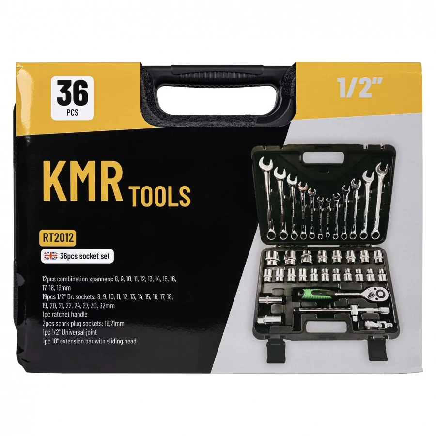 Sada nářadí KMR13 – 36 dílů 1/2" RT2012