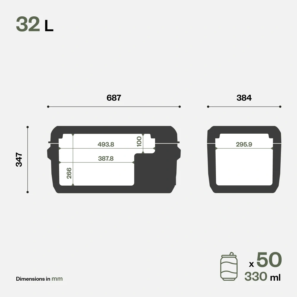 Přenosná kompresorová autochladnička Indel B ITB32 32l - 12/24V