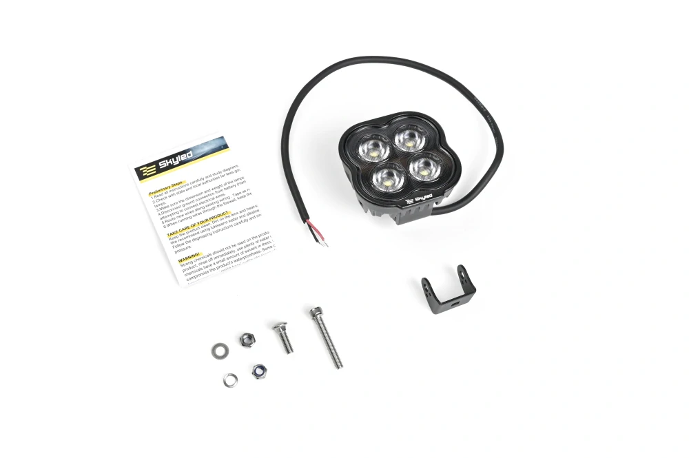 LED Pracovní světlo Skyled Clover Black 20F (rozptylná), 9-36V, 20W, 2600lm