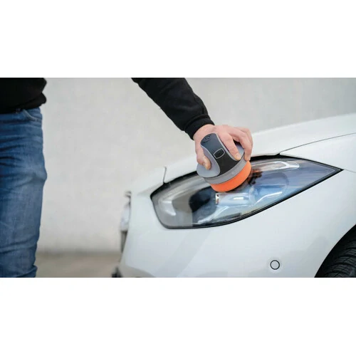 Akumulátorový rotační kartáč s leštěním a škrabkou na led