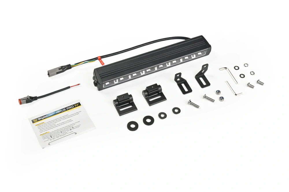 LED rampa Skyled Apus Pro 14" (358mm), s pozičním světlem, 9-36V, 80W, 7600lm, ECE R7, R10, R112