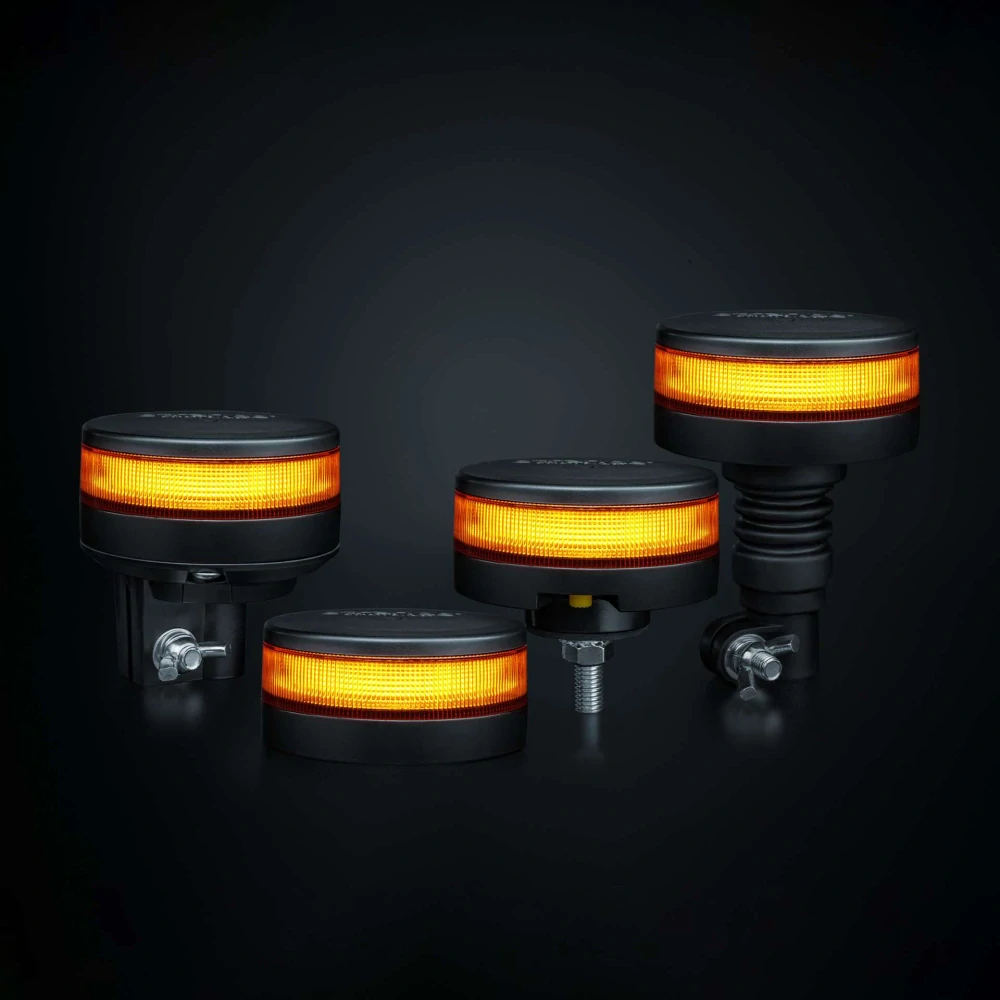 LED maják Strands Unity 107mm, 12-24V, 8 režímů - s krátkým čepem