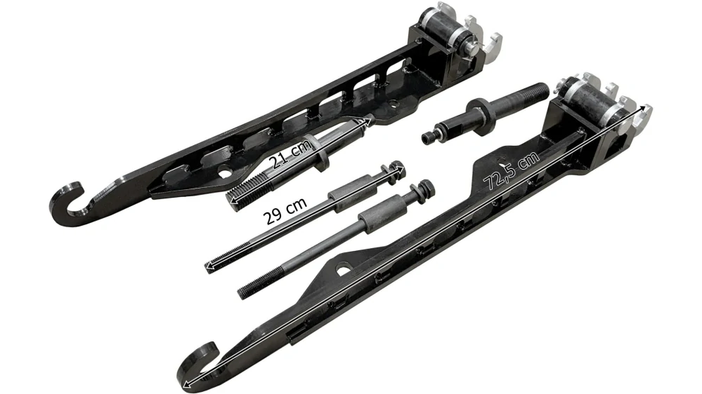 Přední ochranný rám ,,Bullbar", pro VOLVO FH4 / FH5, Vroubkovaný hliník