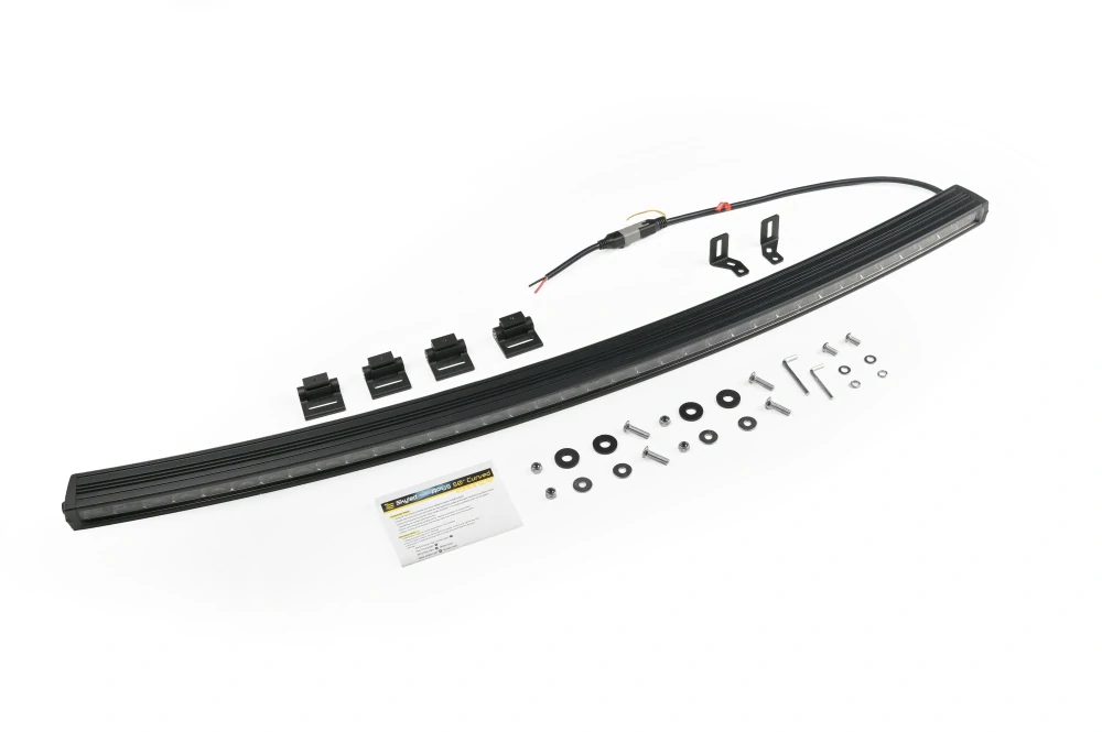 LED rampa SKYLED APUS CURVED 50" 1274 mm SUPER SLIM, 252 W, 22200 lm- bílá/oranžová pozička