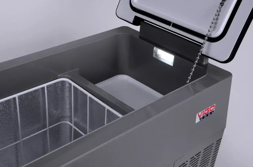 Přenosná kompresorová autochladnička Vigo Cool V35, 35 l, 12/24/230V