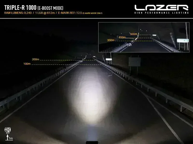 LED přídavné světlo 410mm, LAZER TRIPLE-R 1000, poziční světlo, 9240Lm, 5000K, IP68, 2.gen.