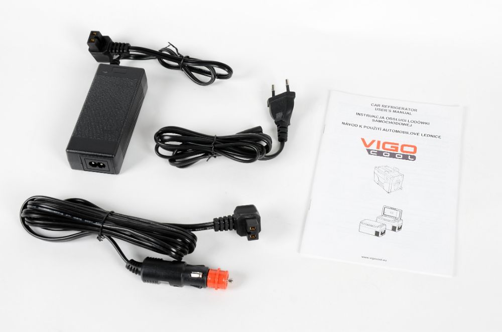 Přenosná kompresorová autochladnička Vigo Cool V35H, 35 l, 12/24/230V Bílá