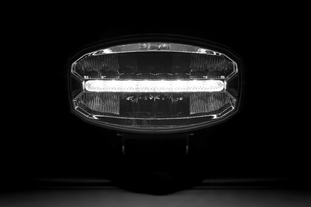 Dálkový reflektor Full LED Skyled Draco 242 mm, s pozičním světlem, kryt, 9- 36V, 80W, 6500lm